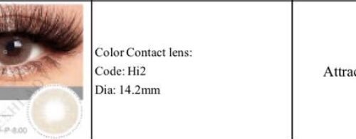 Attractive عدسات